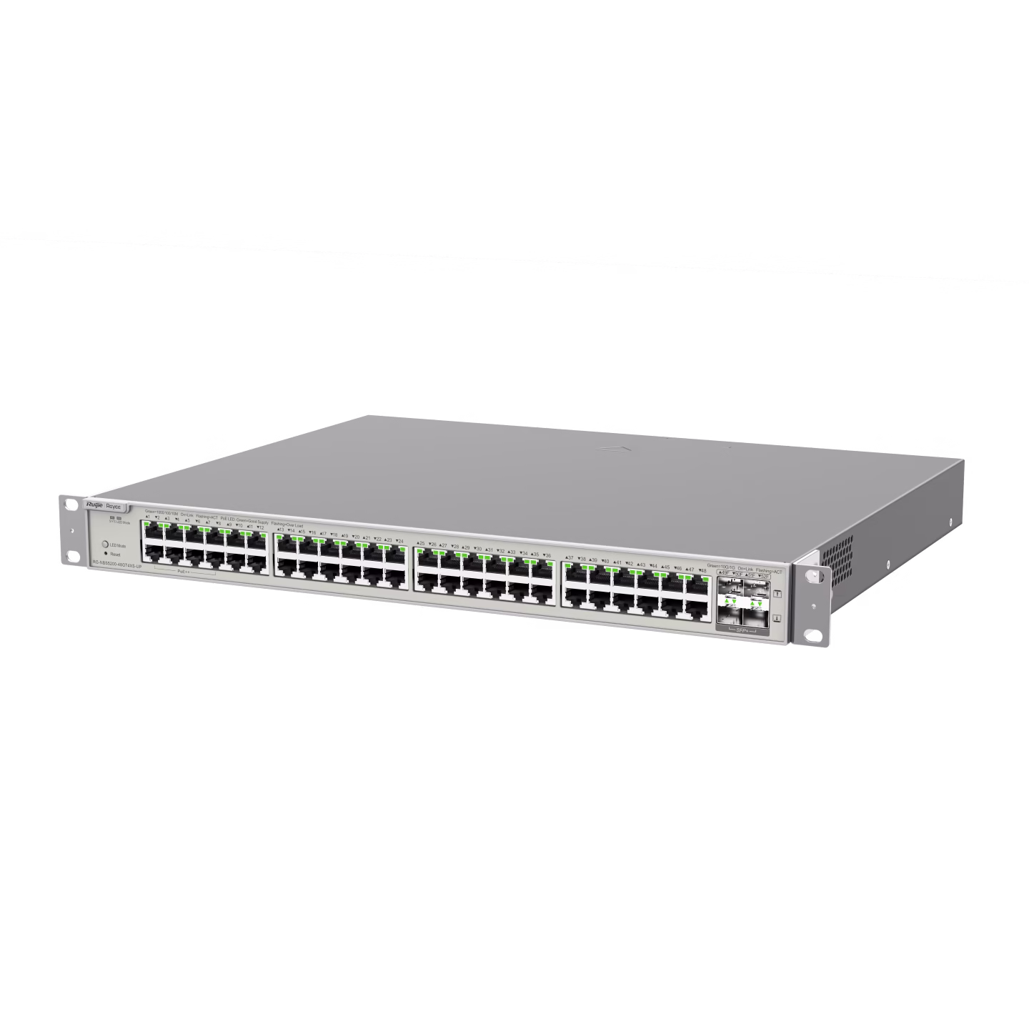 Ruijie Reyee RG-NBS5200-48GT4XS-UP, 48-port Gigabit Layer 3 PoE Switch, 4 SFP+ Uplink - Image 2