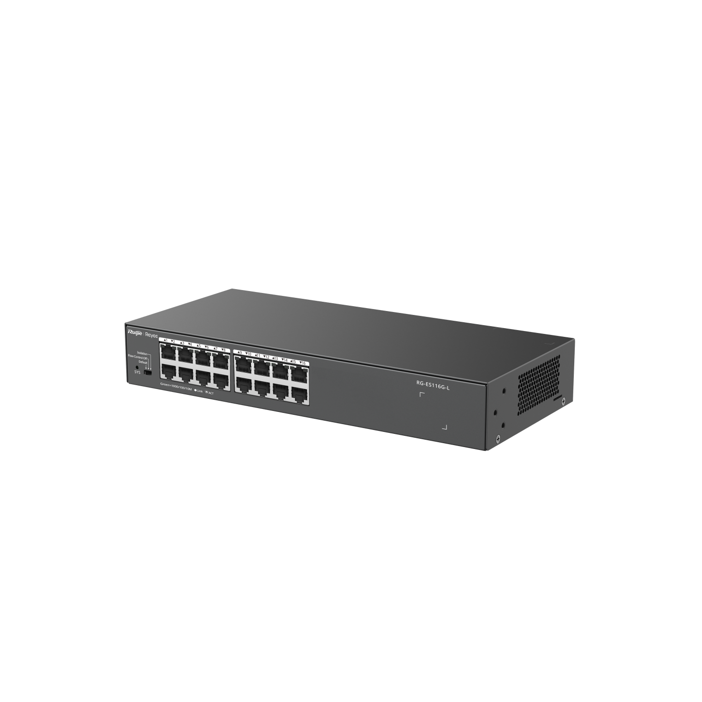 Ruijie Reyee RG-ES116G-L, 16-Port 10/100/1000 Mbps Unmanaged Non-PoE Switch - Image 3