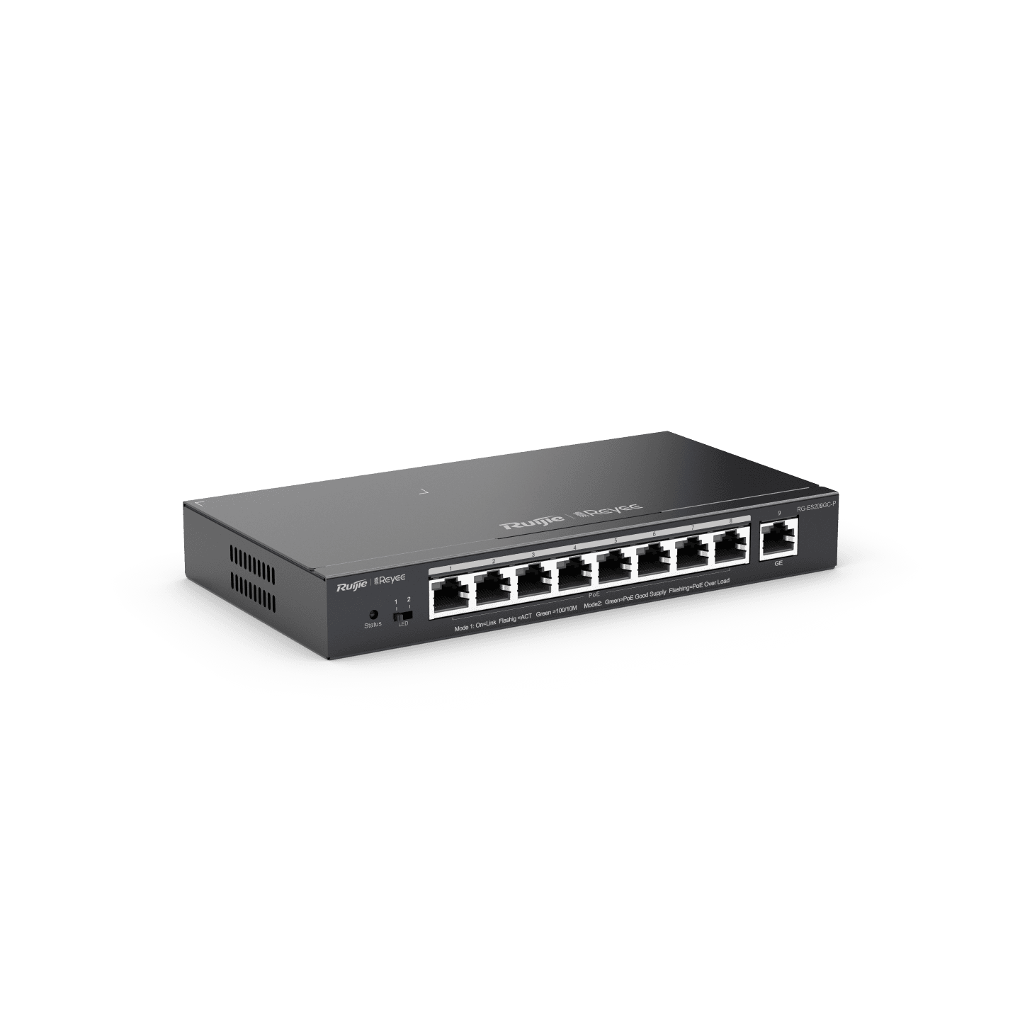 Ruijie Reyee RG-ES209GC-P, 9-Port Gigabit Smart Cloud Managed PoE Switch - Image 2