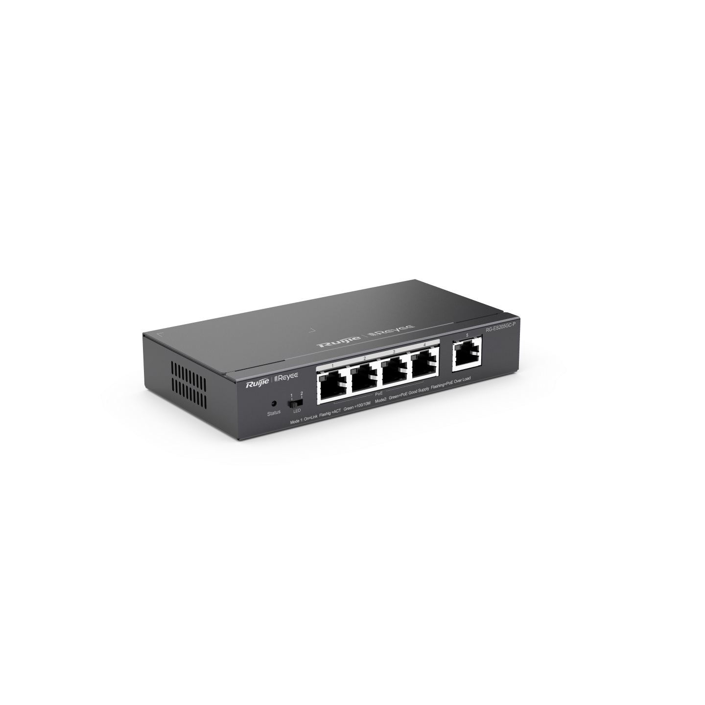 Ruijie Reyee RG-ES205GC-P, 5-Port Gigabit Smart Cloud Managed PoE Switch - Image 2