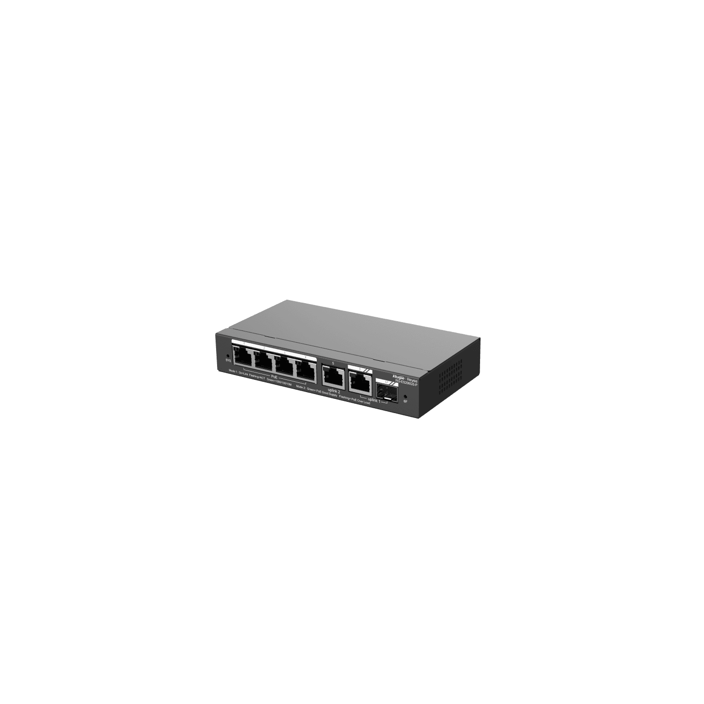 Ruijie Reyee RG-ES206GS-P, 6-Port Gigabit Smart Cloud Managed PoE Switch - Image 4