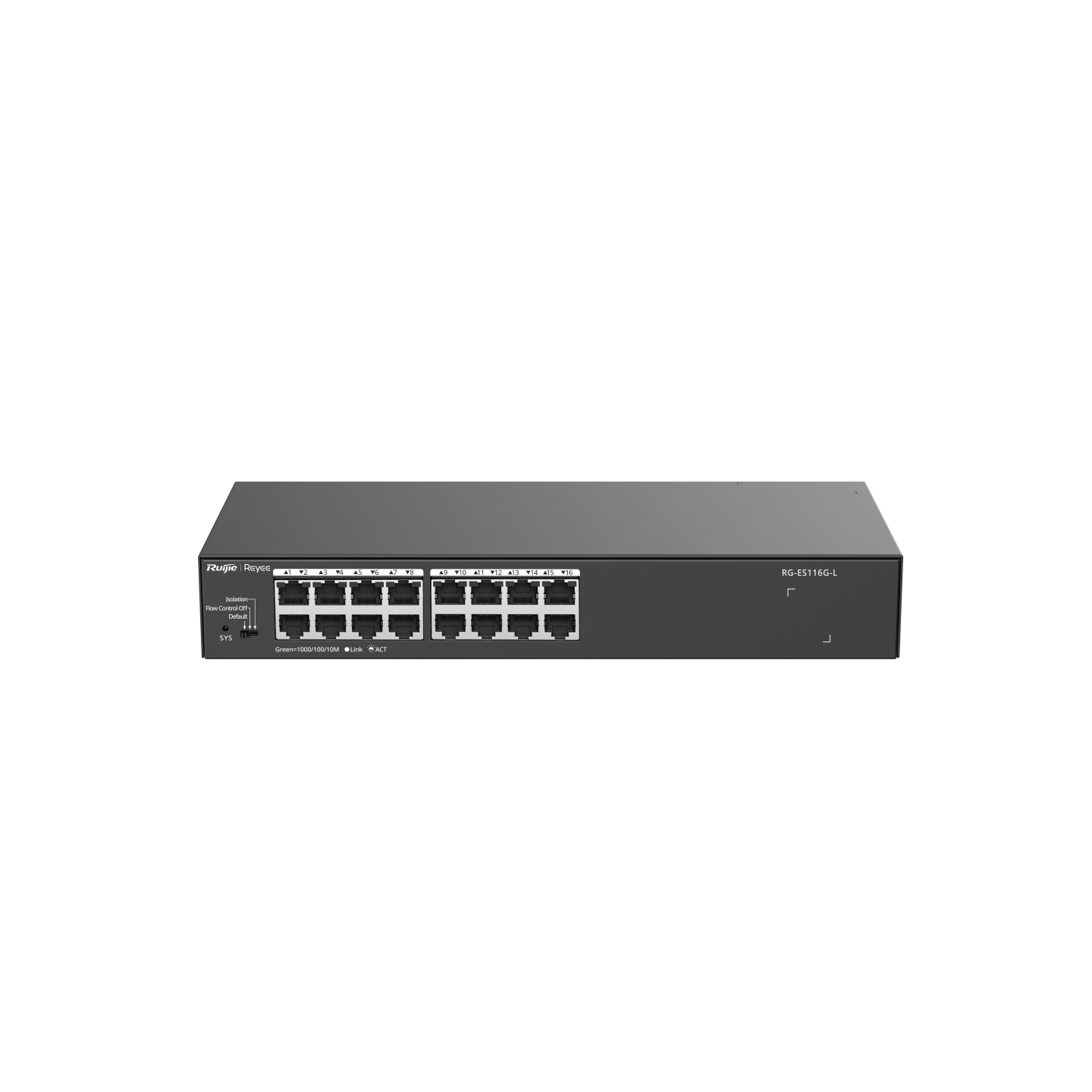 Ruijie Reyee RG-ES116G-L, 16-Port 10/100/1000 Mbps Unmanaged Non-PoE Switch - Image 2