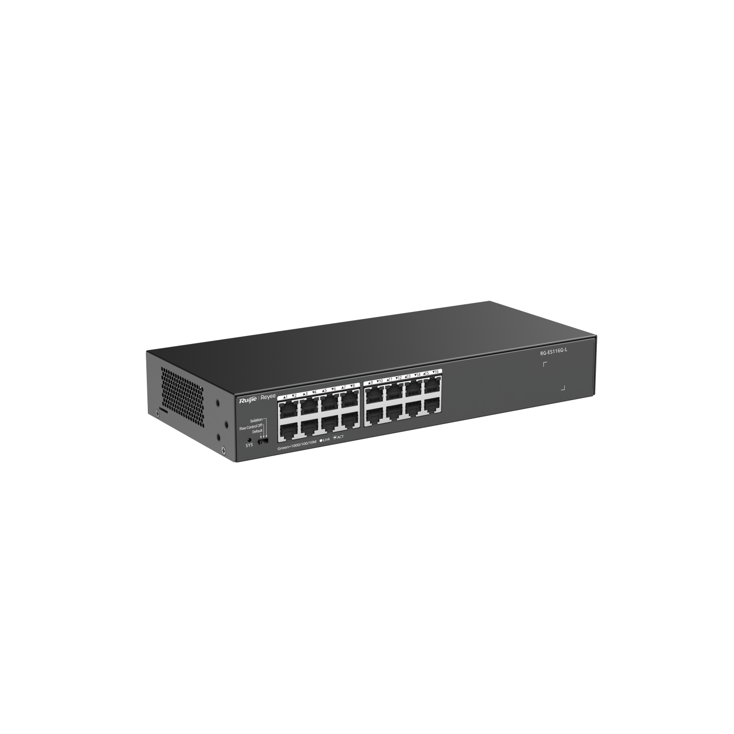 Ruijie Reyee RG-ES116G-L, 16-Port 10/100/1000 Mbps Unmanaged Non-PoE Switch - Image 4