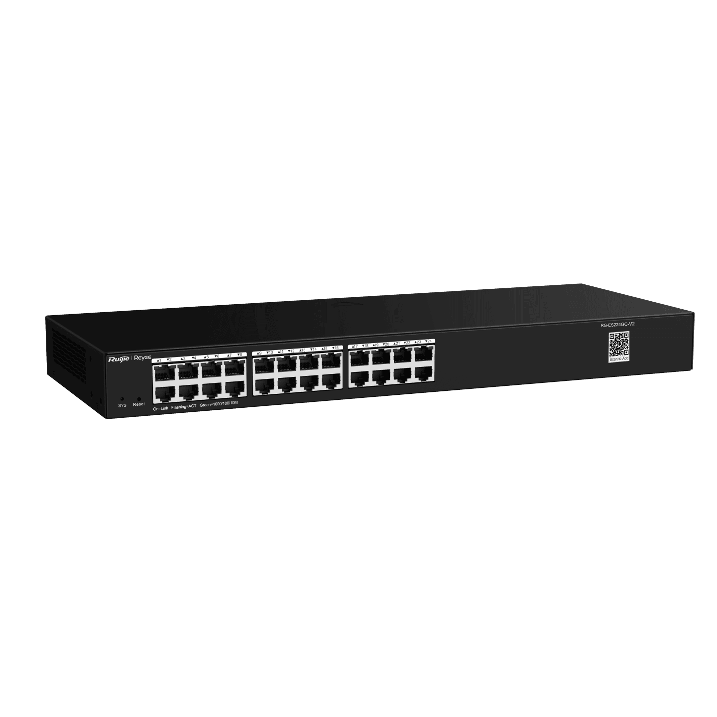 Ruijie Reyee RG-ES224GC-V2 , 24-Port Gigabit Smart Cloud Managed Non-PoE Switch - Image 3